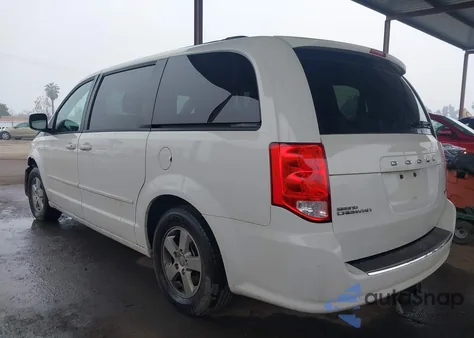 2012 Dodge Grand Caravan Sxt из США, поврежденный, VIN 2C4RDGCG1CR273942